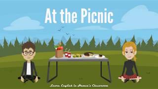 At The Picnic | Let's Learn English | Learn English with Videos