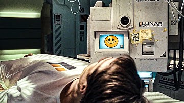 月面基地での事故 | 月に囚われた男 | 映画シーン