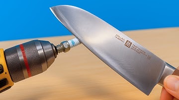 Razor-Sharp Knife in Just 2 Minutes! The Hidden Function of a Spark Plug Few People Know!