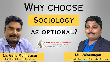 Decoding Sociology : Expert Guidance for UPSC Mains | Mr. Velmurugan