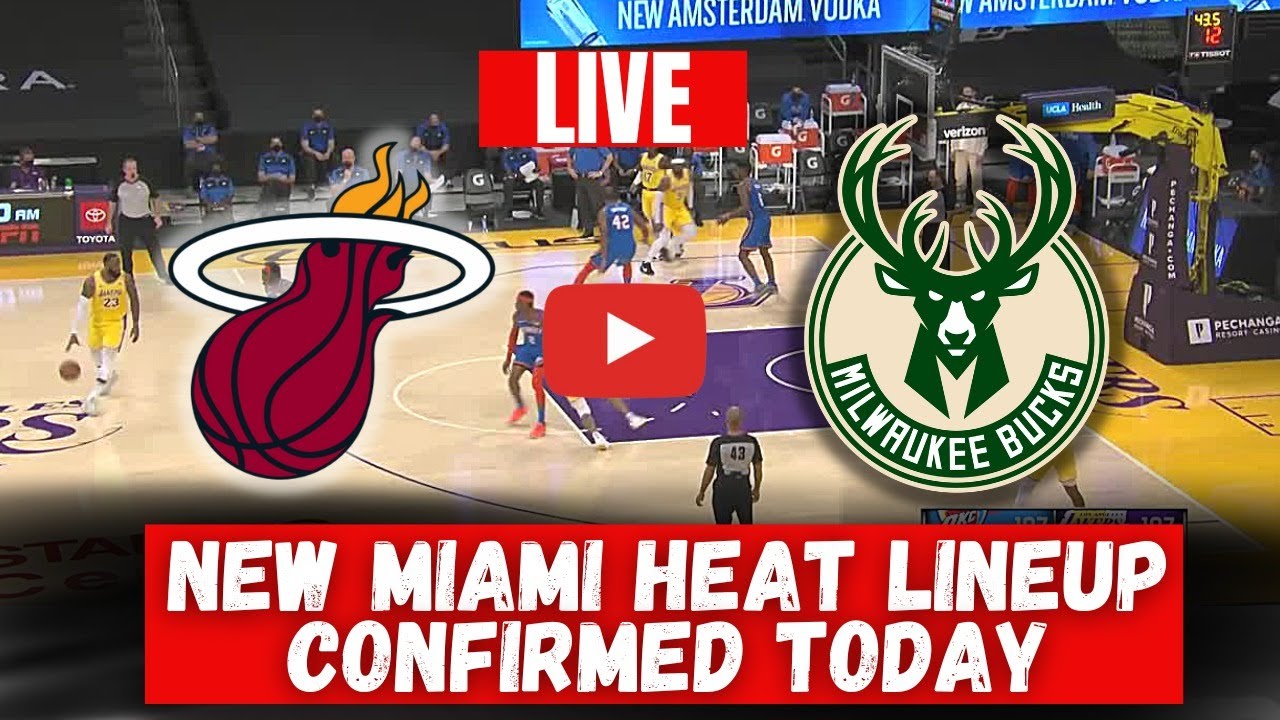 MIAMI HEAT LINEUP! TECHNICIAN DOES NEW TRAINING! FOR THIS NOBODY