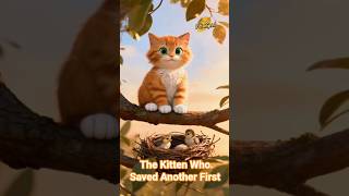 The Kitten Who Saved Another First #KittenSprint #SelflessHero #Cute #TinyBraveHeart #FeelGoodStory