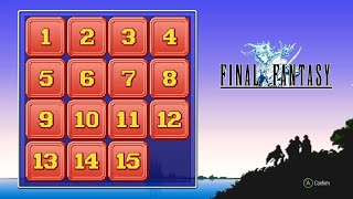 How to access and solve the 15 Puzzle in Final Fantasy I screenshot 5