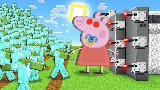 Evil Baby Peppa Pig The Most Secure House vs Zombie In Minecraft by Cartoons Play 5,000 views 2 weeks ago 6 minutes, 9 seconds