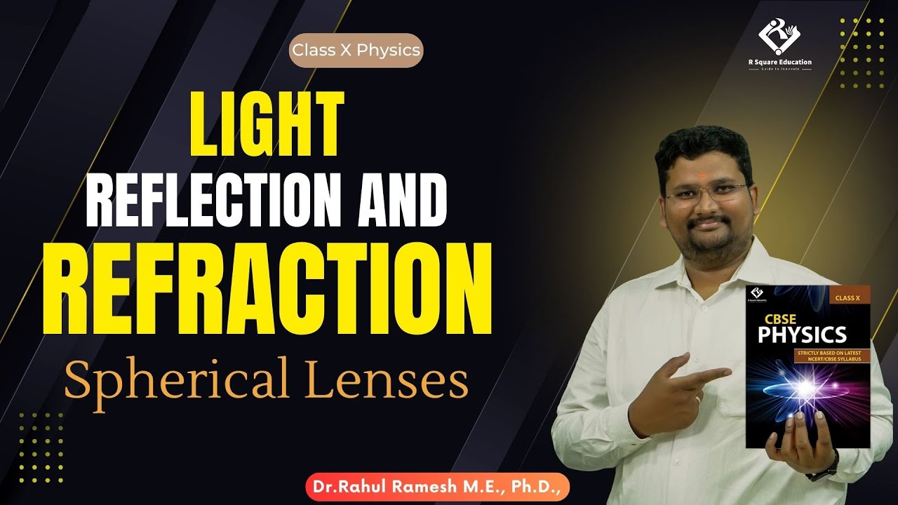 Mastering Light : Spherical Lenses - Experiential | Dr. Rahul Ramesh | Class X Physics