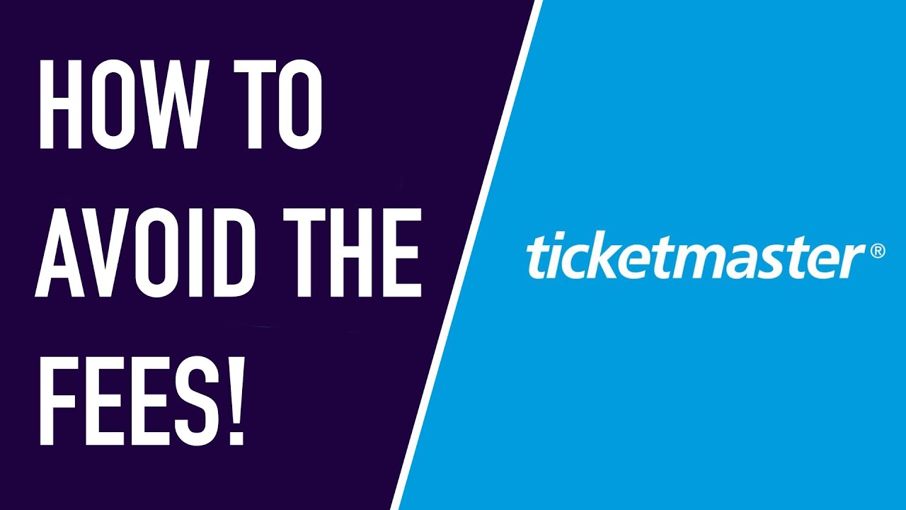 How to AVOID Paying Ticketmaster Fees The Ultimate Guide YouTube