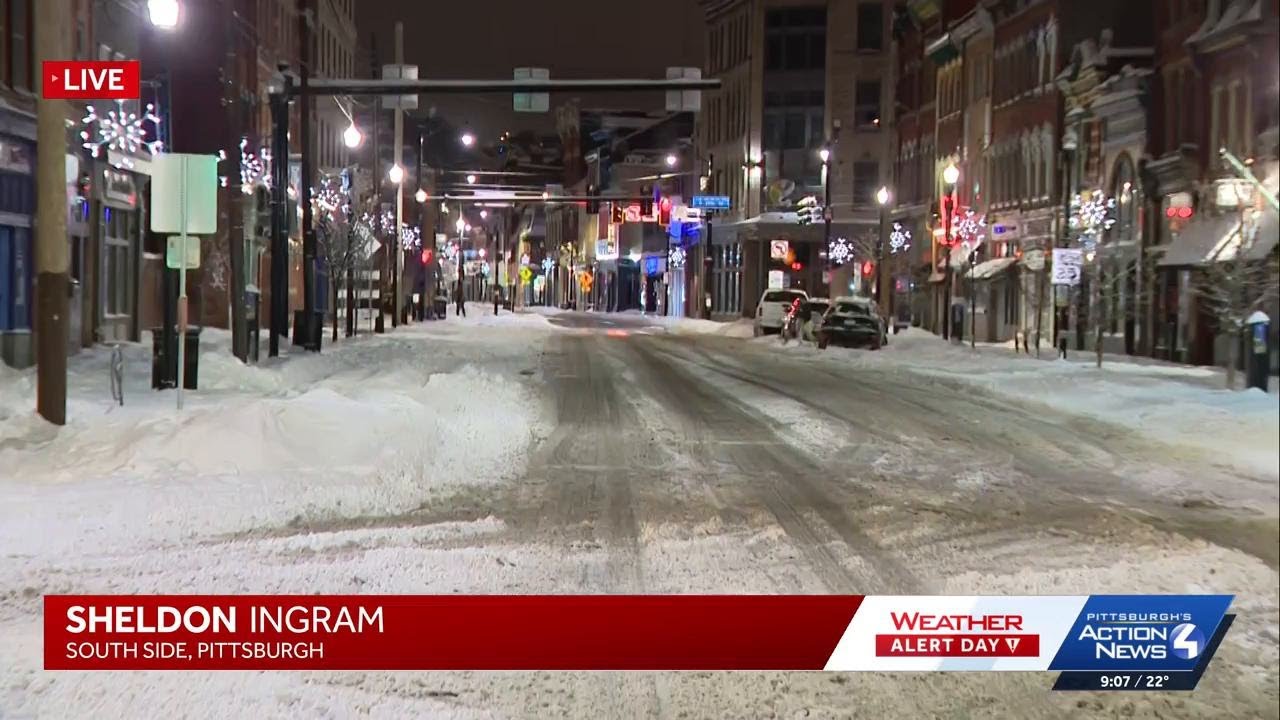 Pittsburgh road improvements in the city's South Side