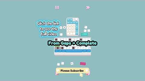 Perfect Tidy Level 21 | From Gaps → Complete ⌨️✨ #mobilegame #keyboard #relaxing #mindset #asmr 