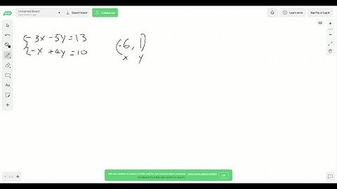 For the following exercises, determine whether the given ordered pair is a solution to the system o…