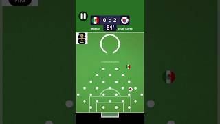 Mexico vs South Korea 🇲🇽🇰🇷 | FIFA World Cup 2026 Simulation #shorts #fifaworldcup2026