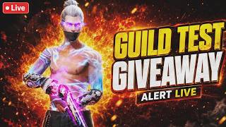 FREE FIRE LIVE GUILD TEST GIVEAWAY | FF LIVE GIVEAWAY  REDEEM CODE | FF LIVE TEAM CODE GIVEAWAY