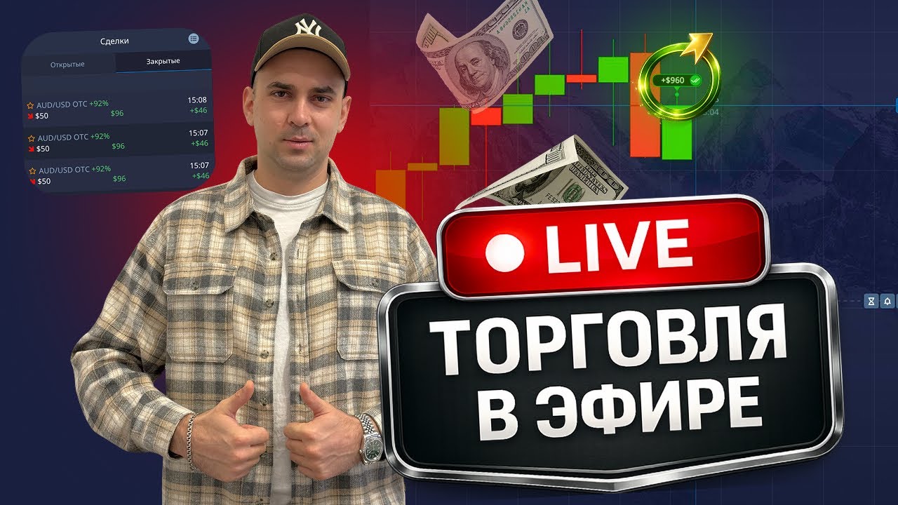 Стрим по бинарным опционам | Торговля онлайн в реальном времени