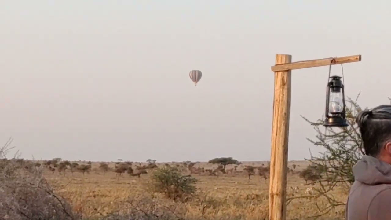 Tanzania Serengeti Balloon Safari Radar