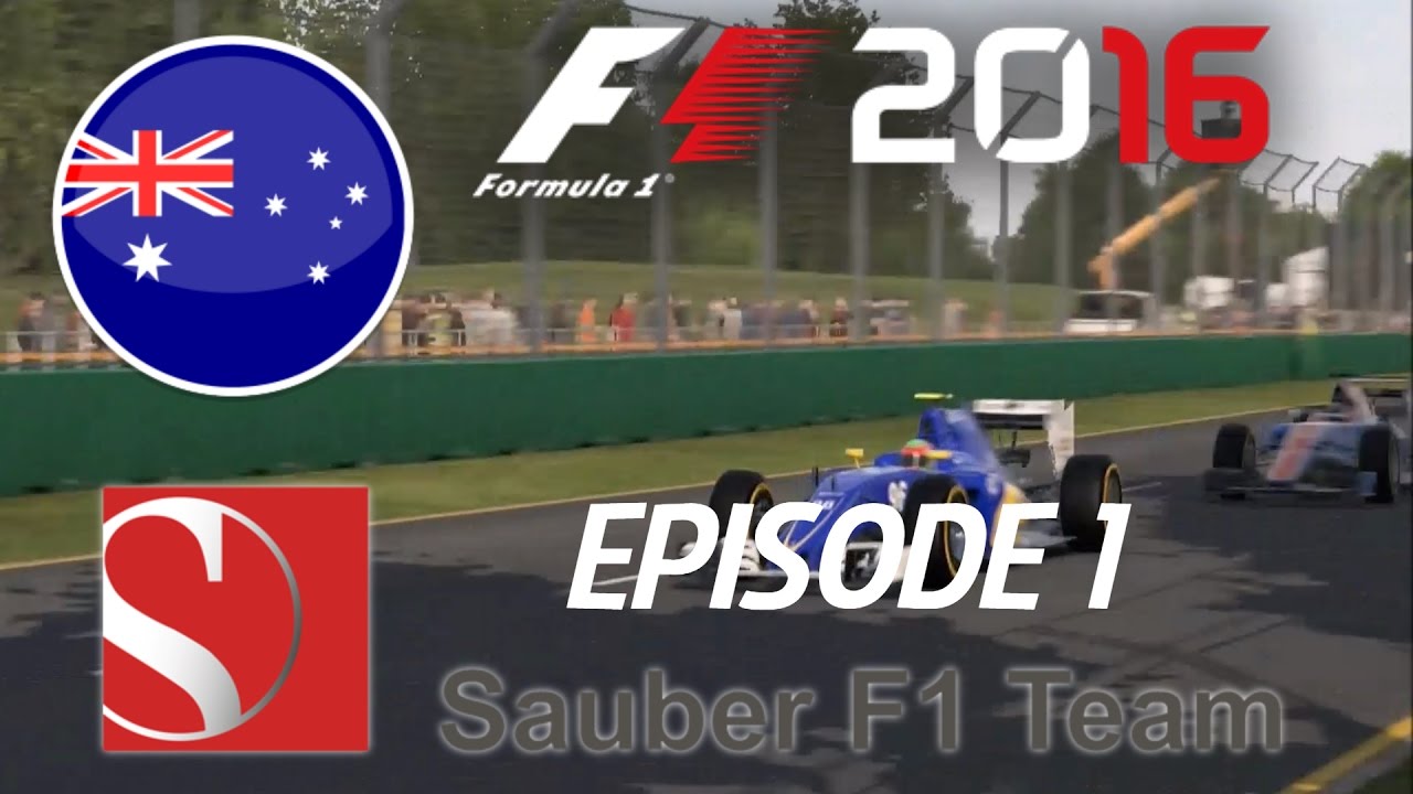 F1 2016 Career Mode | S1 Ep 1 | Terrible Start