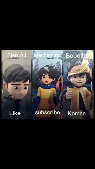 Jedag Jedug Ejen Ali Mechamato dan Boboiboy 🤭 #like #fyp #ejenali  #subscribe #rameindong