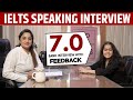 Ielts speaking interview 70 band with feedback  sapna dhamija