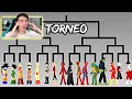 Torneo de lucha anime crossover  reaccion thekalo