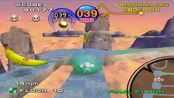 Super Monkey Ball | Beginner with 200% Emulation Speed