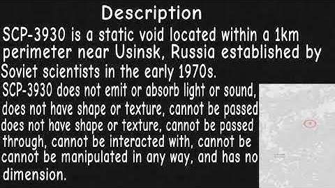 Scp-3930 The Pattern Screamer