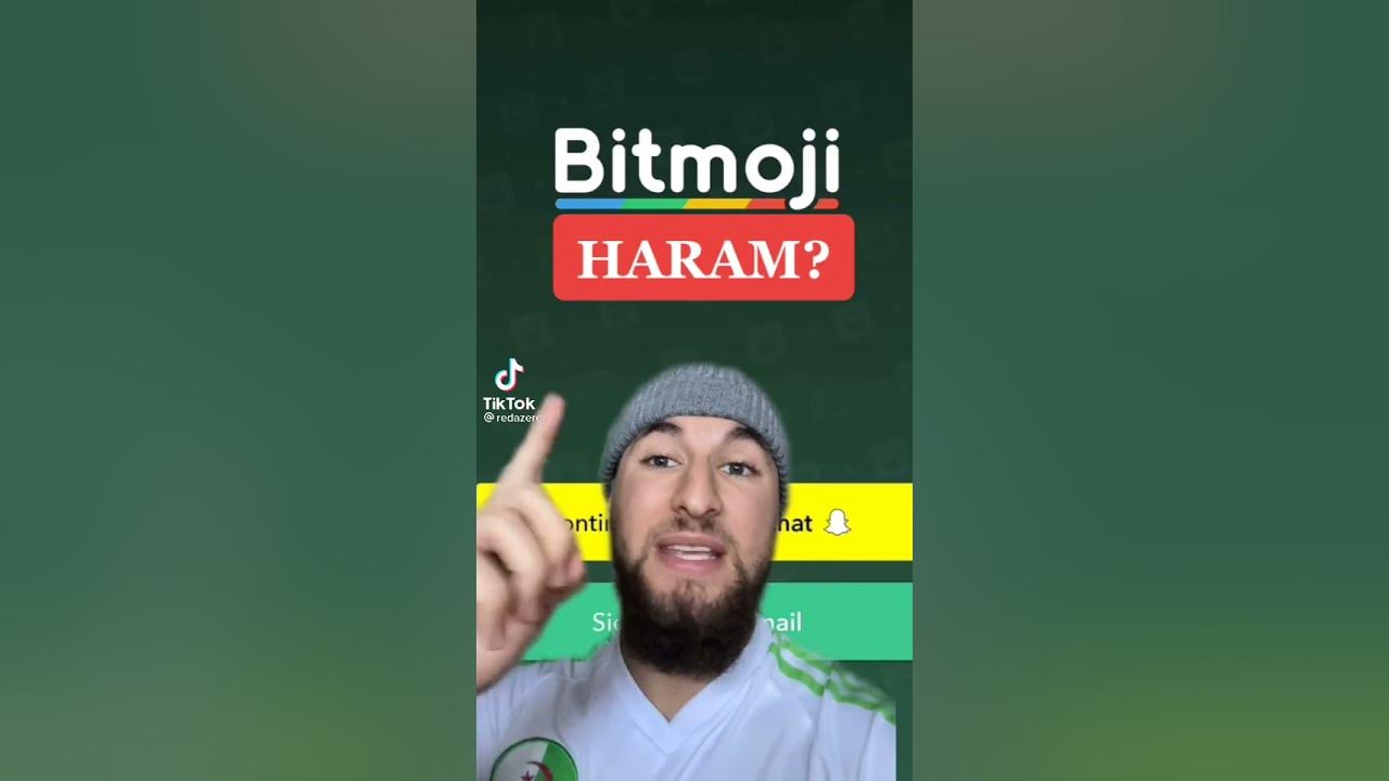 LES BITMOJIE SONT HARAM ? Redazere TikTok Islam ☪️shorts YouTube