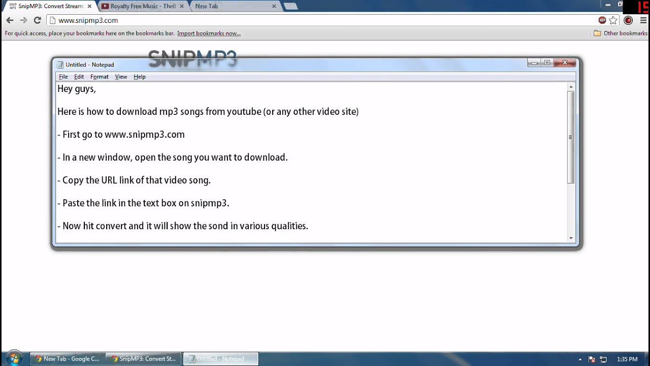 What is Snip MP3?