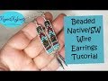 Beaded Wire Earrings Native / SW Tutorial