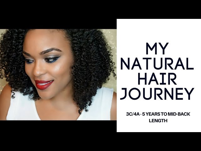 My Natural Hair Journey To Mid Back Length Transitioning To My 3c