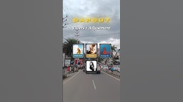 Capcut Filters and Adjustment ❤️‍🔥#shorts#editing#tutorial