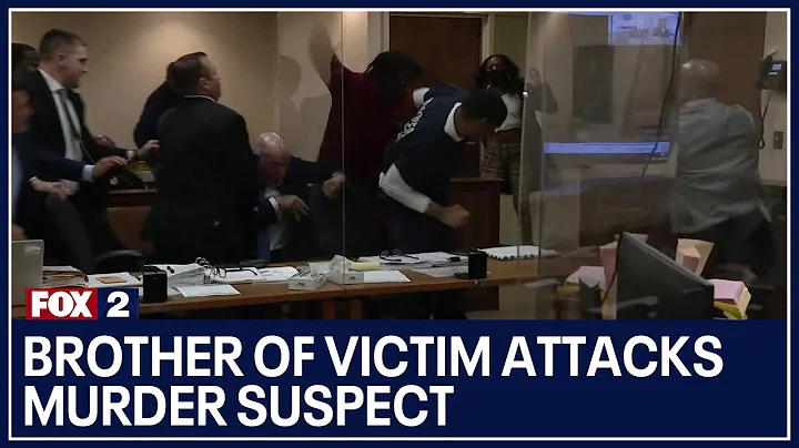Brother of victim attacks murder suspect in Macomb...