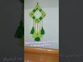 “Handmade Green Toran | Budget Home Decor Under ₹200"#handmadeindia#homedecorideas#wallhanging#kota