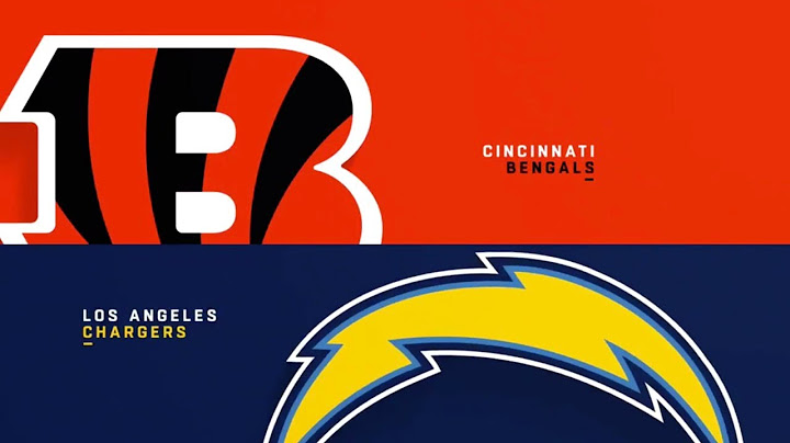 (8-2) Cincinnati Bengals Vs (4-5) Los Angeles Chargers Week 11