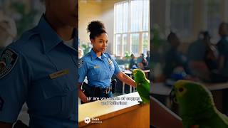 This Parrot is a Science Genius! (Smooth Pickup Line) 🦜🧪😏 #funny #viral #shorts