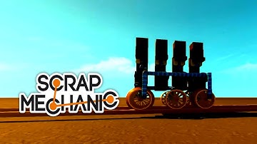 Scrap Mechanic - Silnik czterotłokowy / 4 Piston Engine