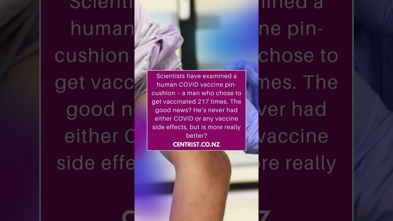 Man receives 217 COVID vaccines – “More is not better”