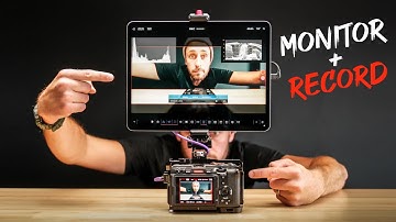 Use Your iPad as a CAMERA MONITOR (+ Recorder!)