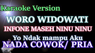 Infone Maseh Ninu Ninu   Woro Widowati Karaoke Nada Cowok Pria Yo Ndak Mampu Aku Dudu Spek Idamanmu