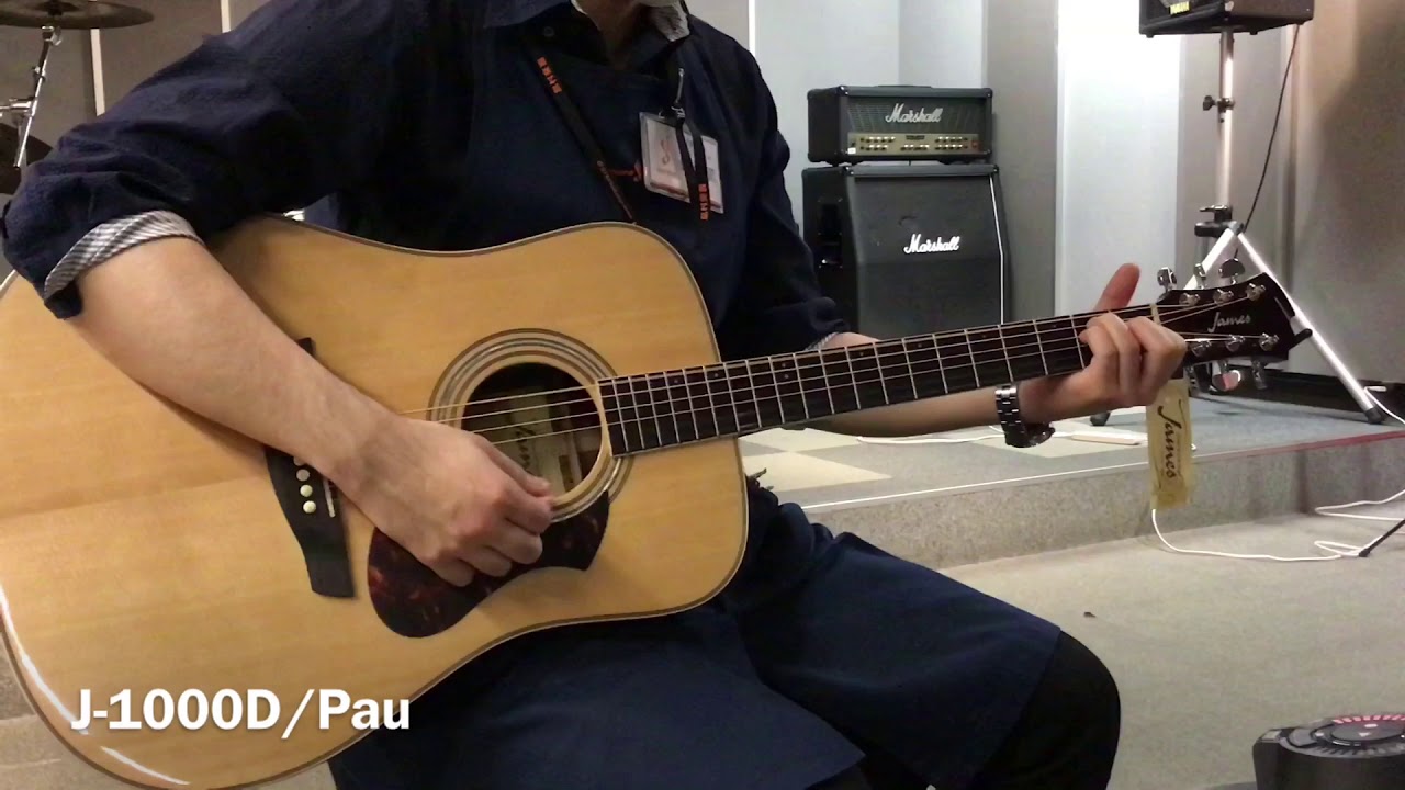 James J-1000D/Pau サウンドチェック - YouTube
