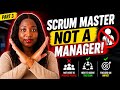 Who is a Scrum Master? (Not a Manager!)| Role Explained| Agile