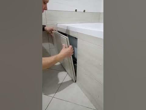 Скрытый люк в ванной комнате. - YouTube