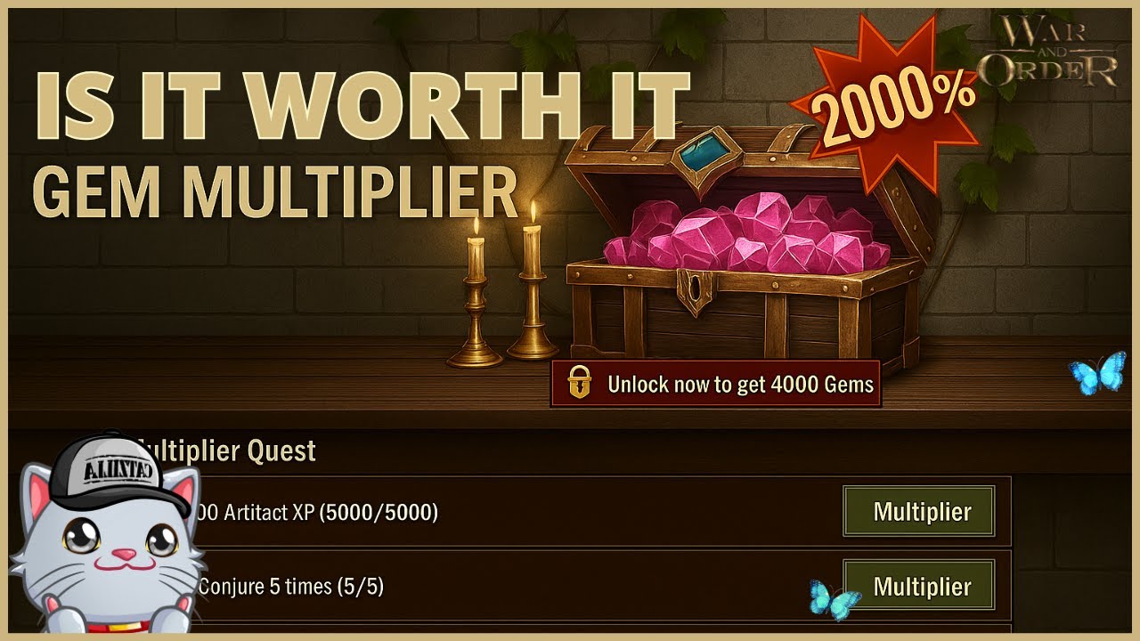 War and Order | Gem Multiplier Event Explained – Is It Worth It
