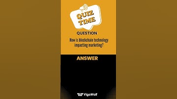 Blockchain in Marketing: Revolutionizing Digital Advertising!