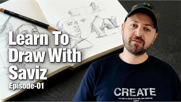 Learn To Draw With Saviz | Episode 1: Mastering Line Drawing for Beginners