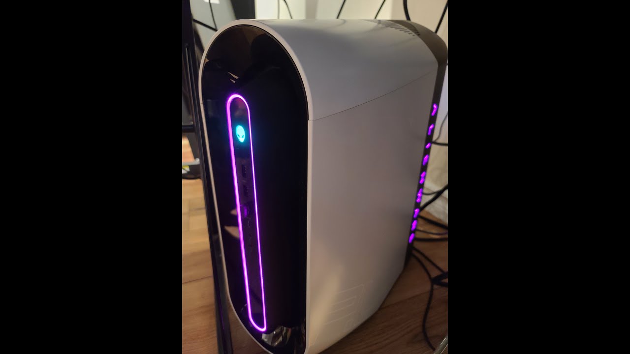 RTX 3080 Alienware Aurara R10 RYZEN EDITION ,Unboxing and Fan