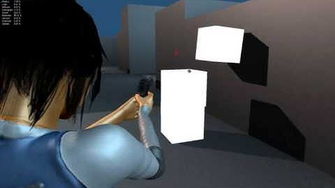 Game that i creating using blender game engine