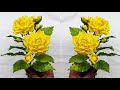 Diy satin ribbon roseshow to make beautifull flower with satin ribbon easily