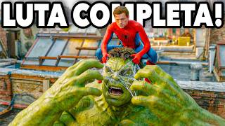 🔥VAZOU A LUTA COMPLETA DO HULK... (Homem-Aranha: Um Novo Dia)