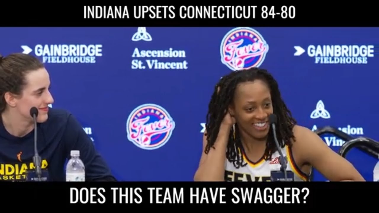 Caitlin Clark And Kelsey On Indiana Fever Swagger 