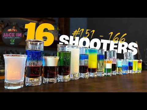 Video 151 - 166 OF 365| 16 MÓN SHOOTERS COCKTAIL PHÂN TẦNG... - youtube