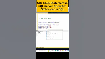 SQL Case Statement Expression With Examples WHEN THEN ELSE In Sql Part 18 