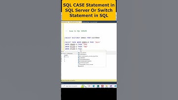 Thumbnail of SQL Case Statement/Expression with Examples | WHEN THEN ELSE in sql | Part 18